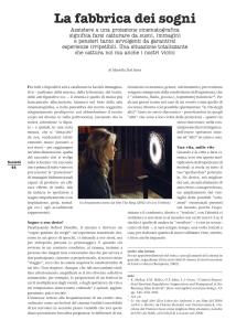 La fabbrica dei sogni - TicinoSette n°32:2015